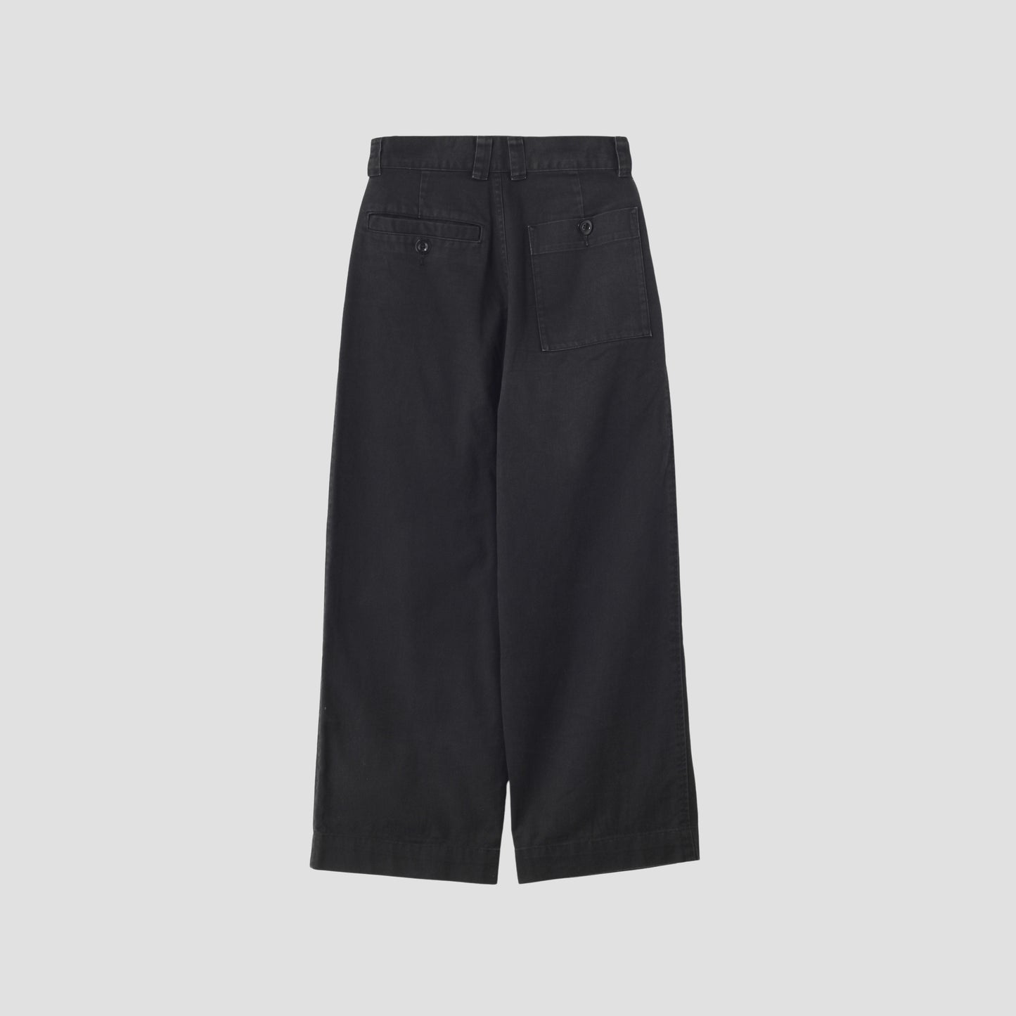 JAPANESE COTTON LINEN DRILL TROUSERS