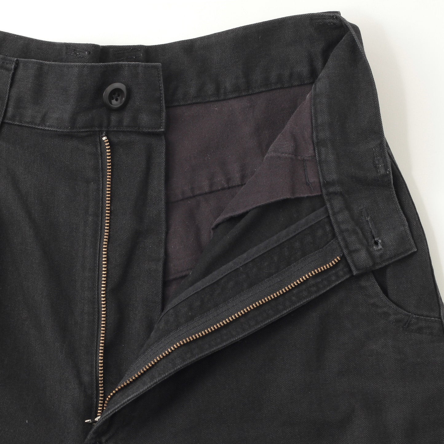 JAPANESE COTTON LINEN DRILL TROUSERS