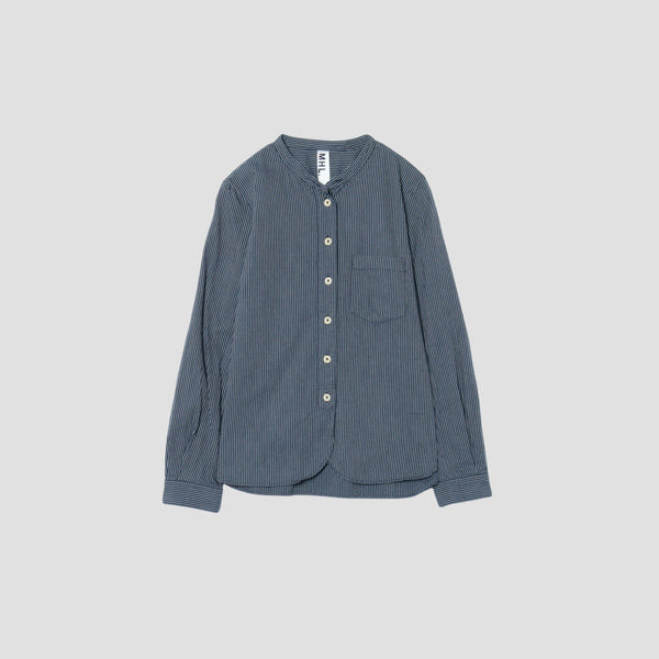 COTTON WOOL STRIPE SHIRT