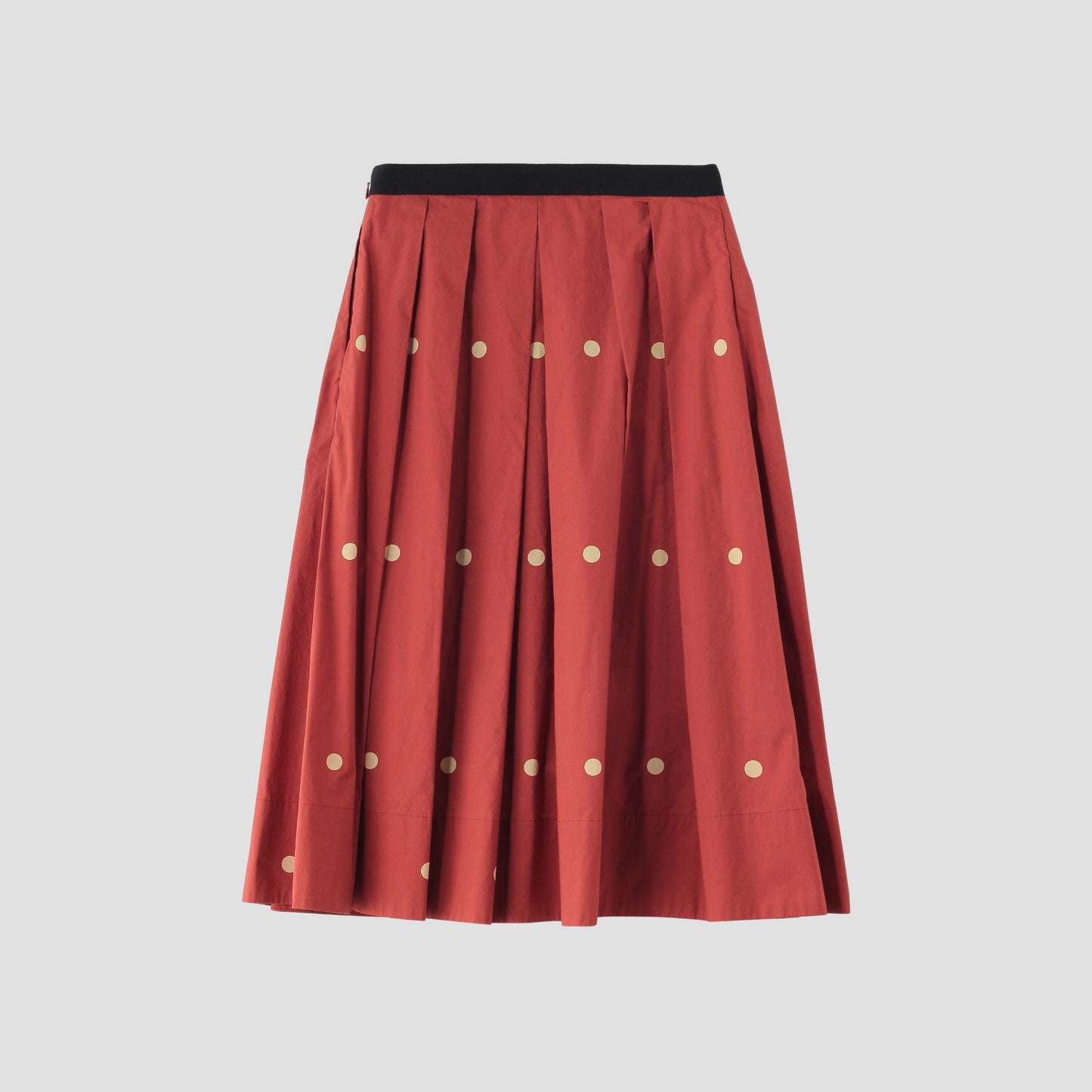BIG SPOT COTTON SKIRT