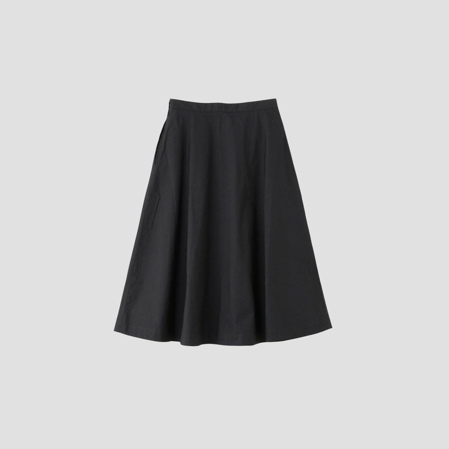 COTTON TAFETTA SKIRT