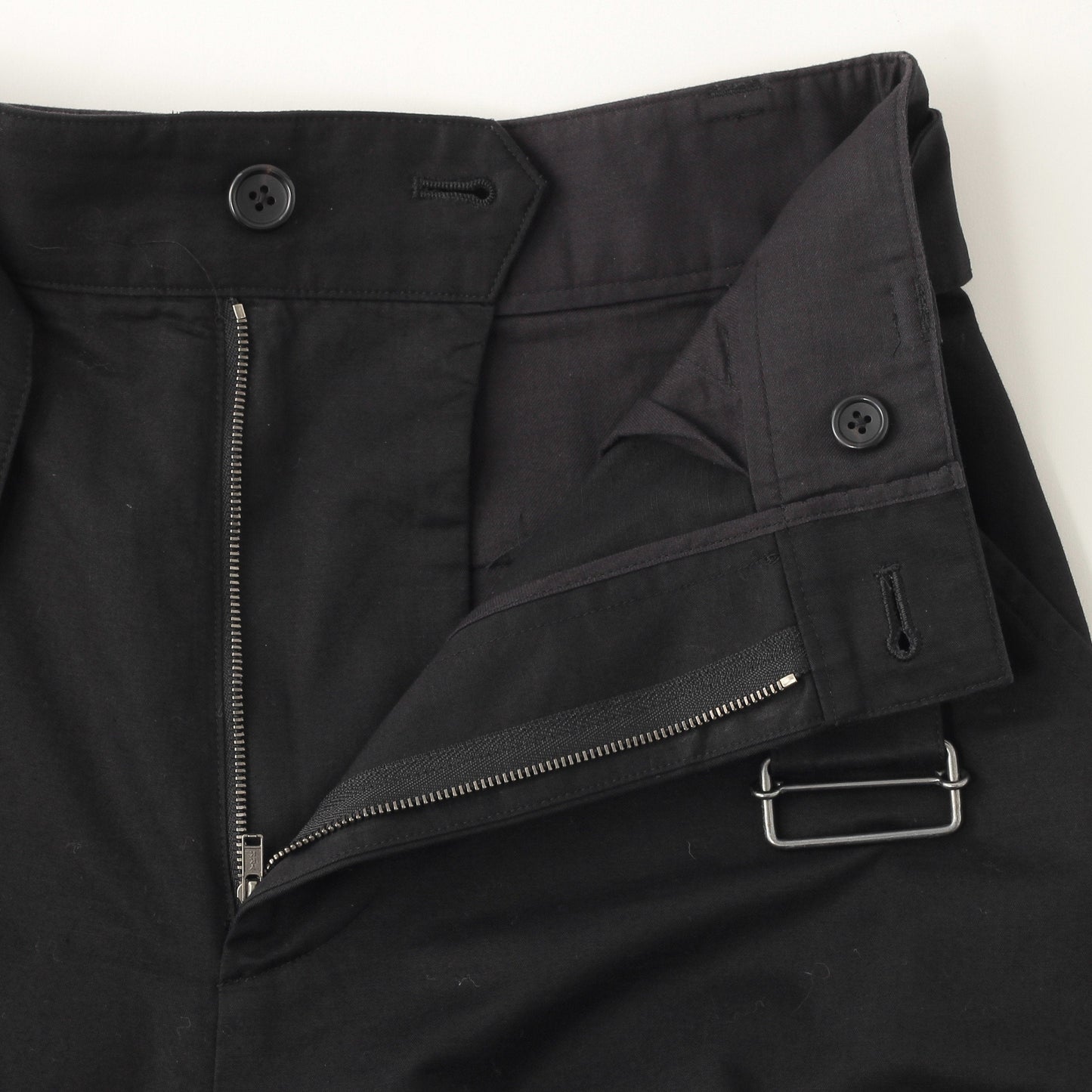 LIGHT COTTON LINEN TWILL TROUSERS