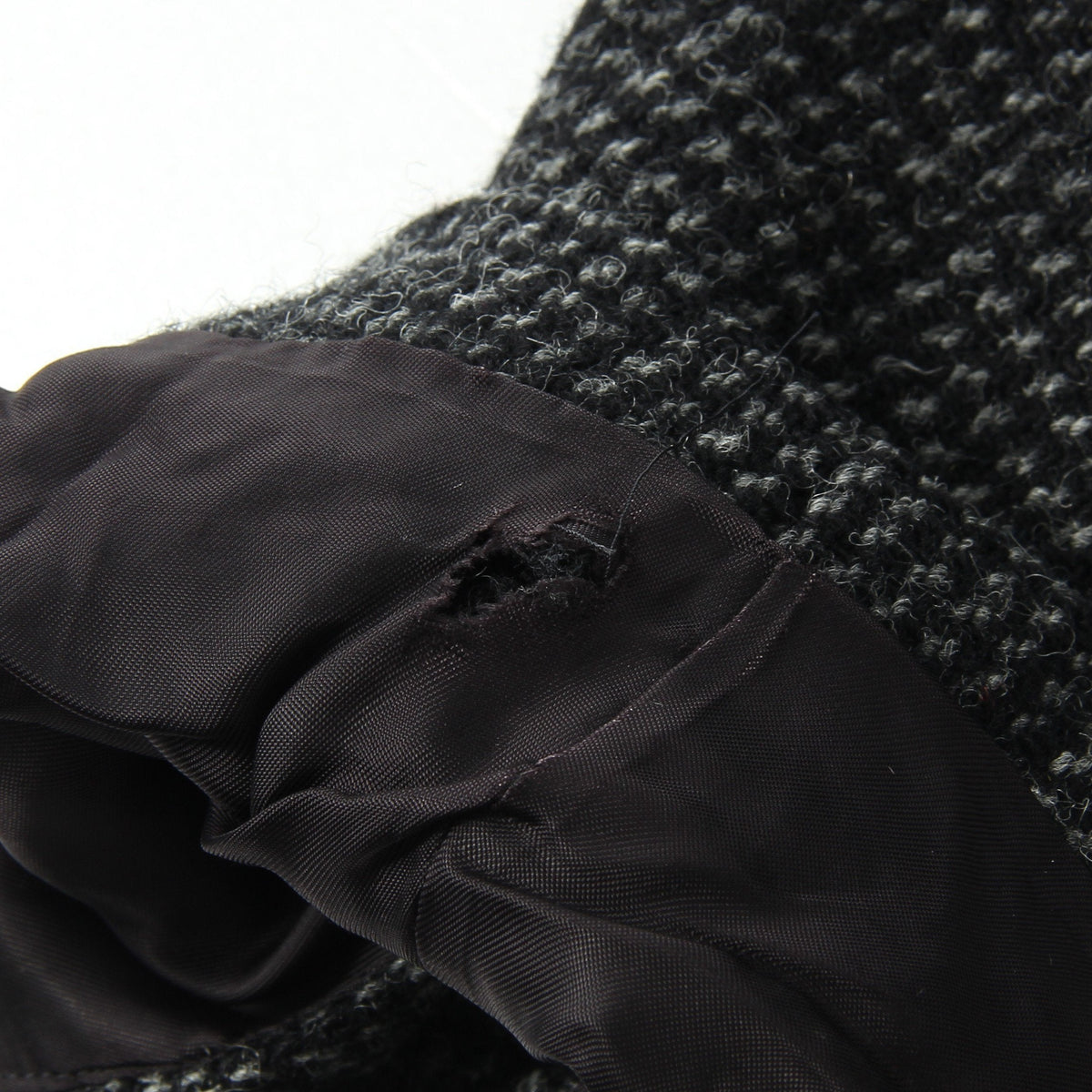 GRID HARRIS TWEED JACKET