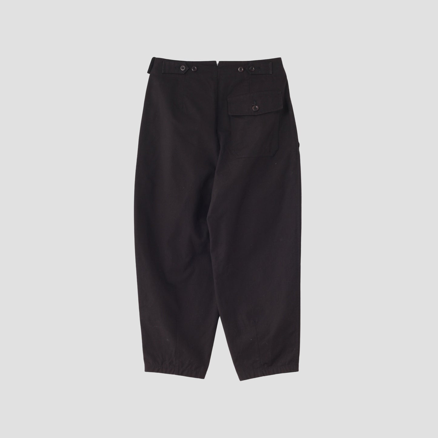 DRY NATURAL COTTON CANVAS TROUSERS