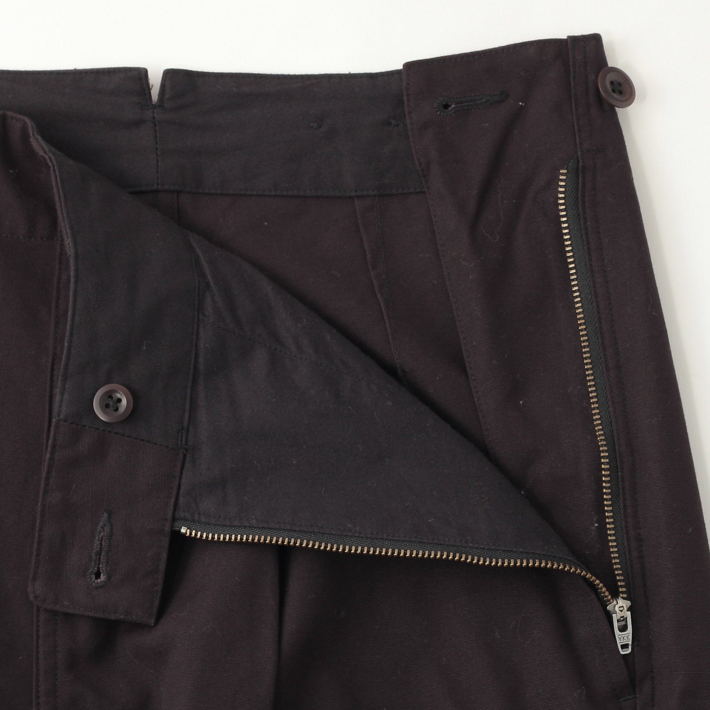 DRY NATURAL COTTON CANVAS TROUSERS