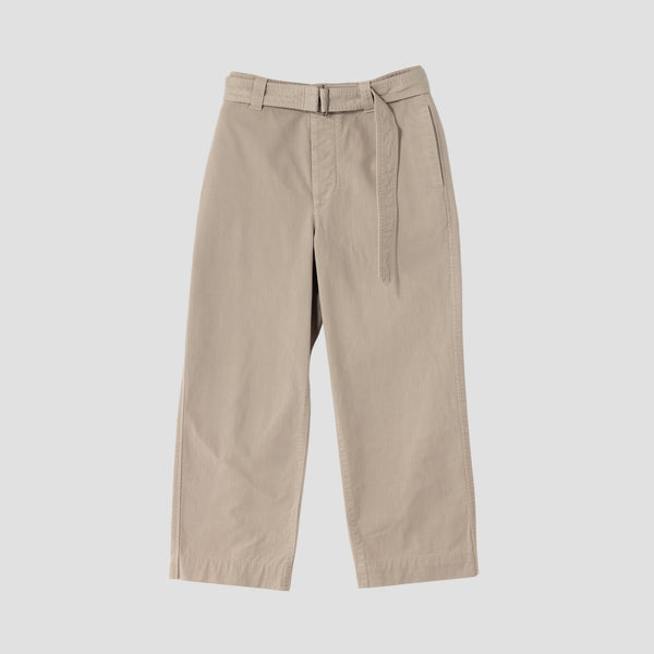 BRUSHED COTTON TWILL TROUSERS