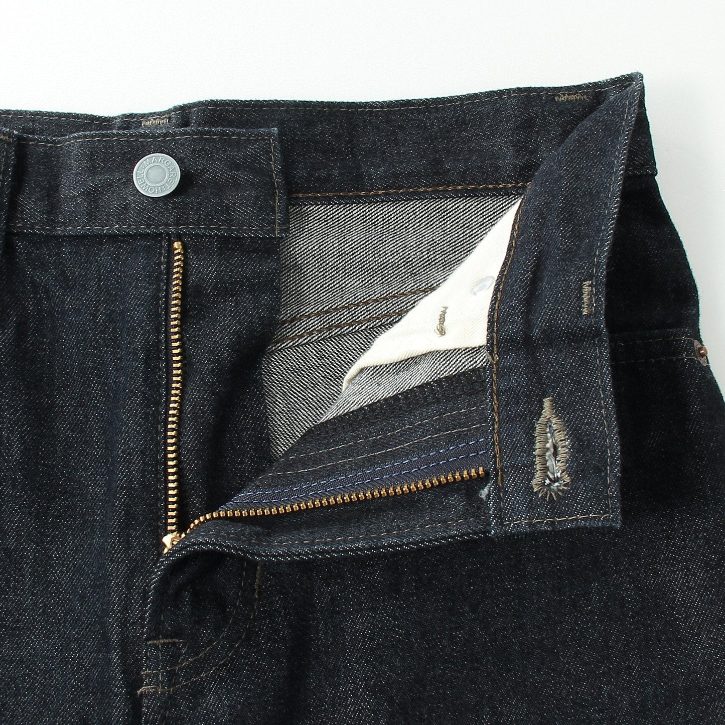 ORGANIC COTTON DENIM TROUSERS