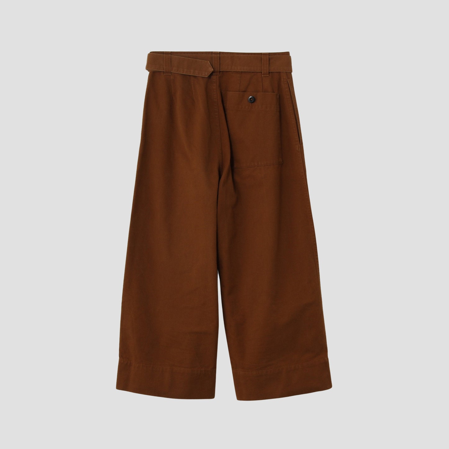 WASHED COTTON DRILL TROUSERS