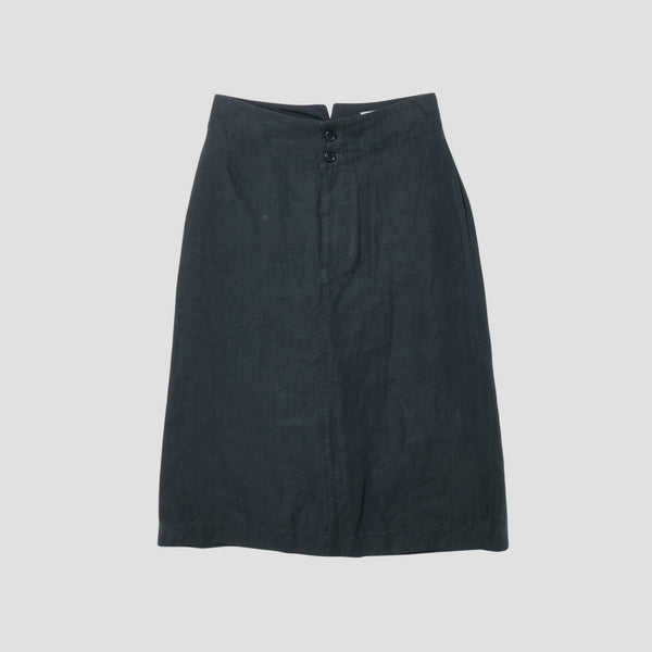 MATT LINEN POPLIN SKIRT