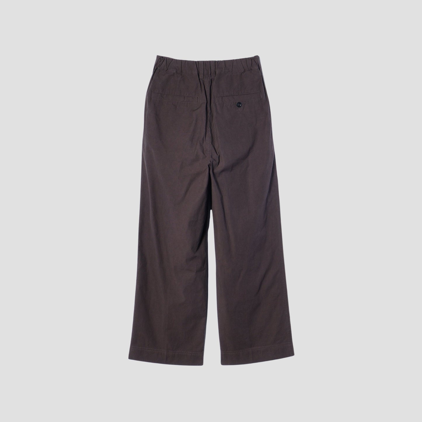 OVERDYE MELANGE COTTON LINEN TROUSERS