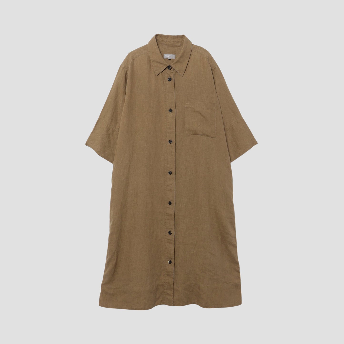 SHIRTING LINEN DRESS