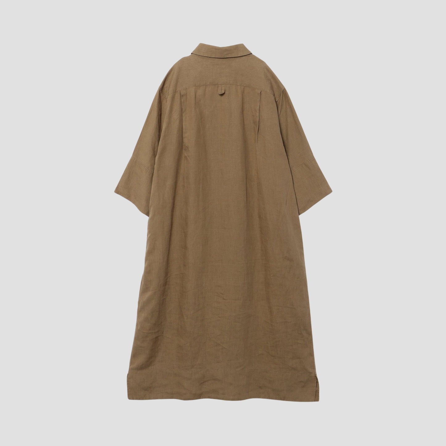 SHIRTING LINEN DRESS