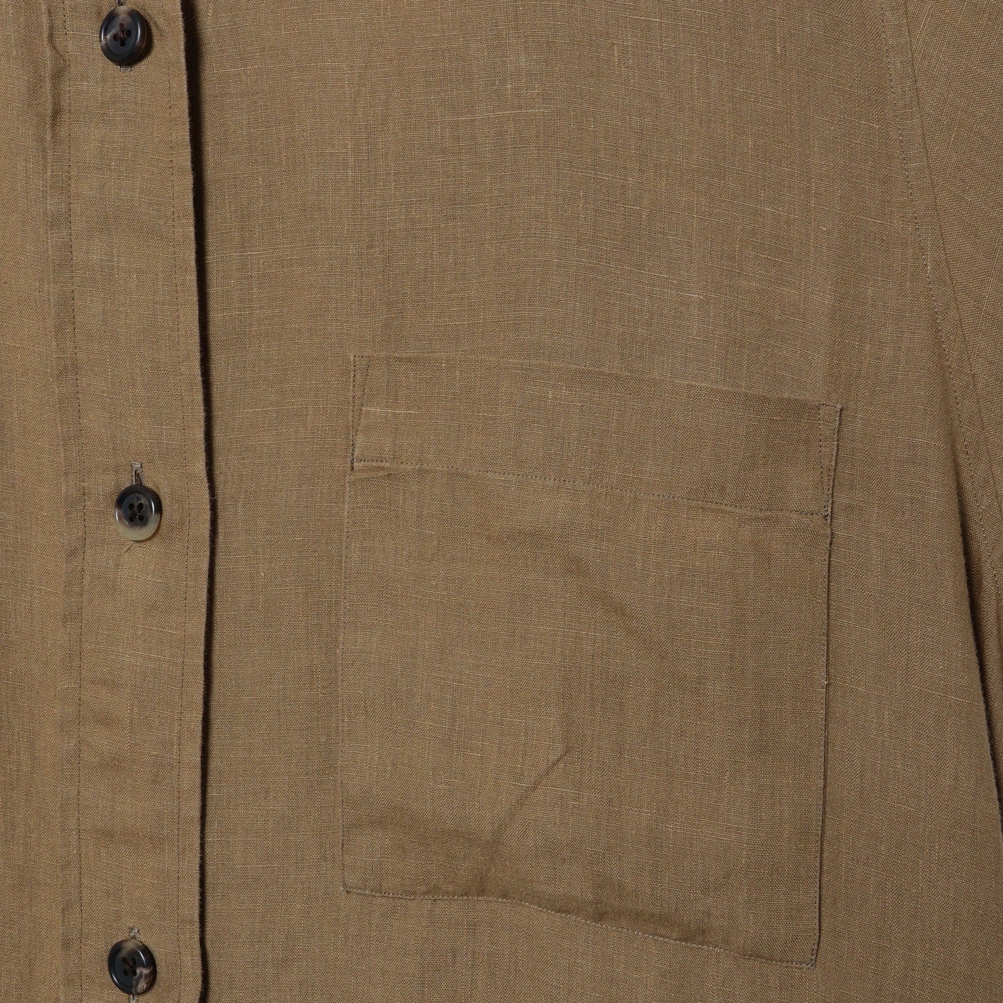 SHIRTING LINEN DRESS
