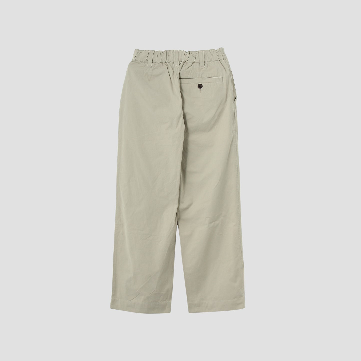 VINTAGE COTTON PLAINWEAVE TROUSERS