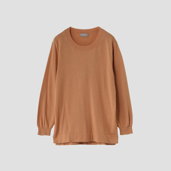 WOOL COTTON JUMPER KNIT