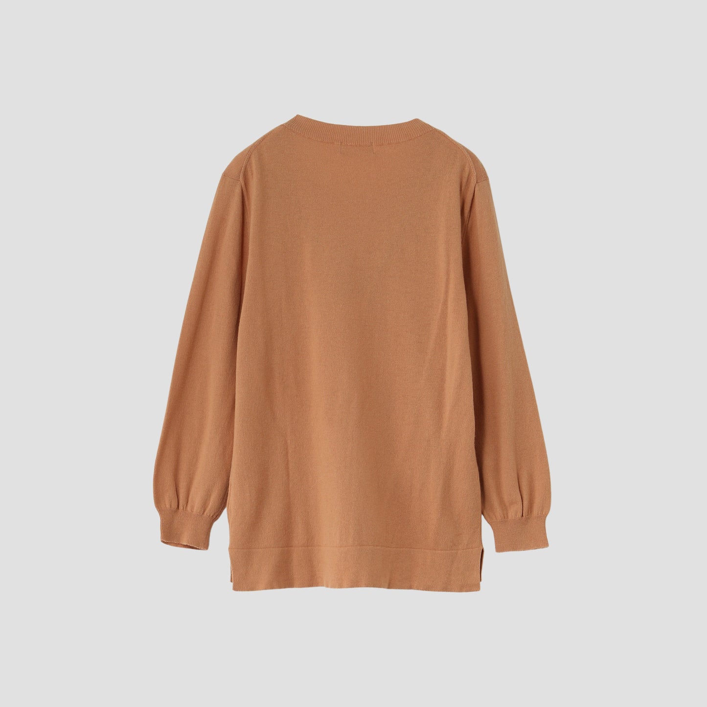 WOOL COTTON JUMPER KNIT
