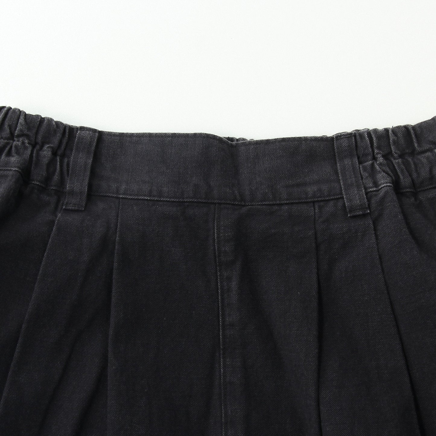 FADED COTTON TWILL SKIRT