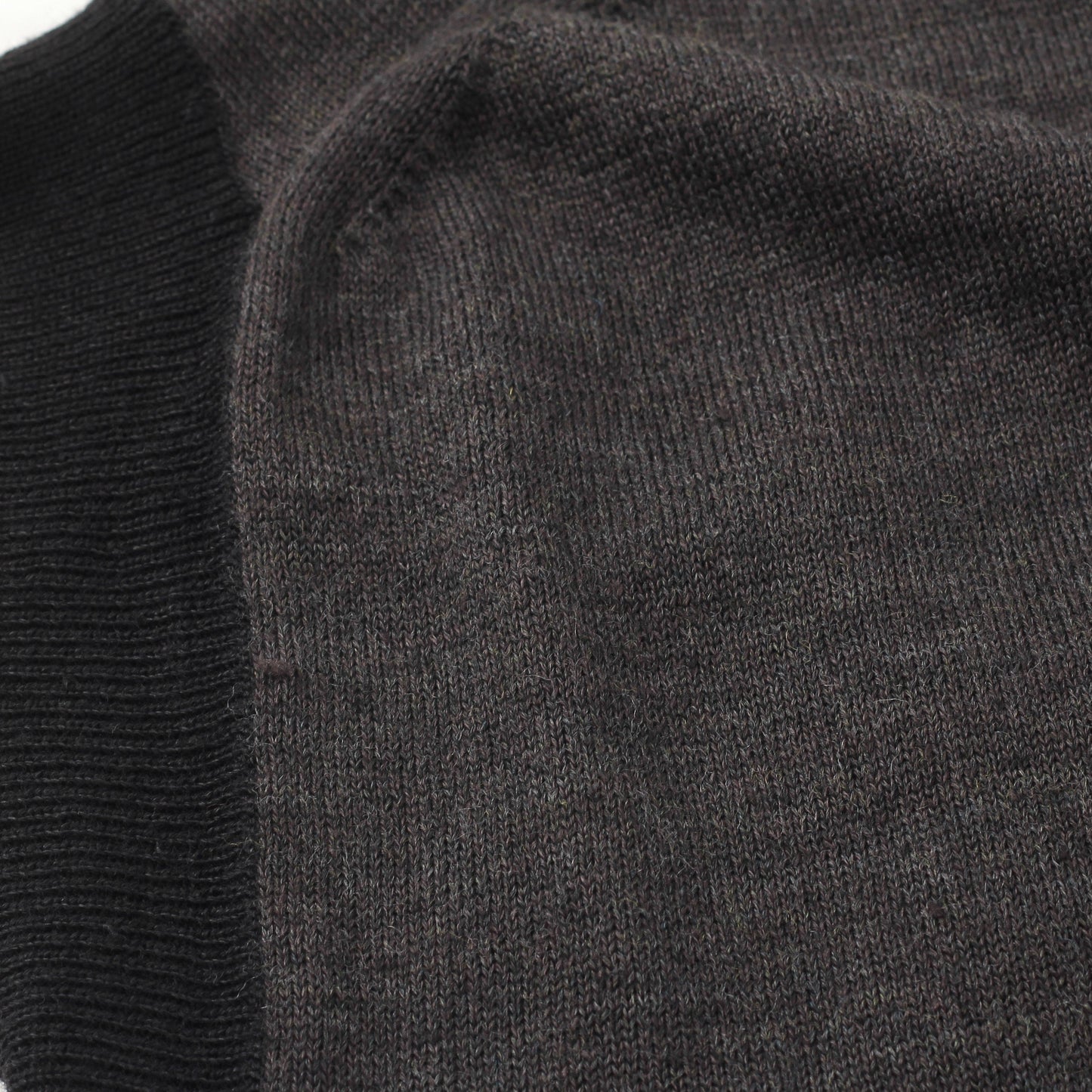 WOOL LINEN ARGYLE KNIT