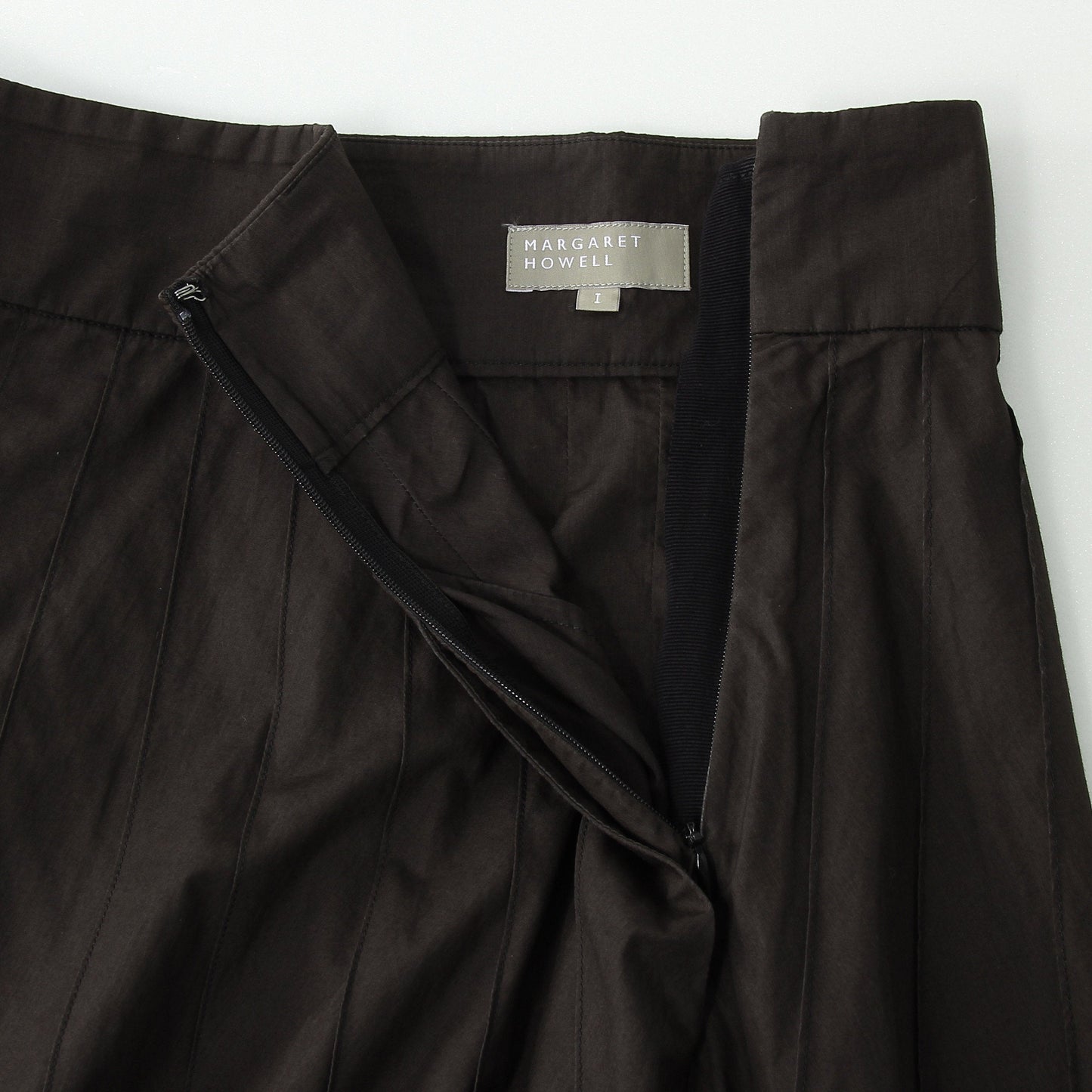 SUPERFINE POPLIN SKIRT