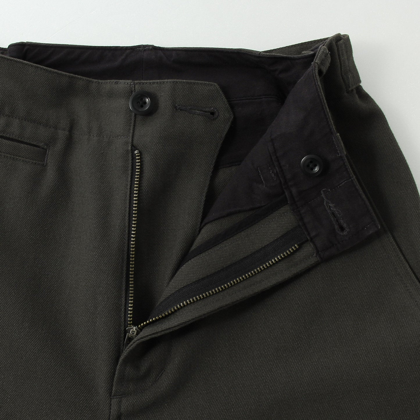 COTTON WOOL DRILL TROUSERS