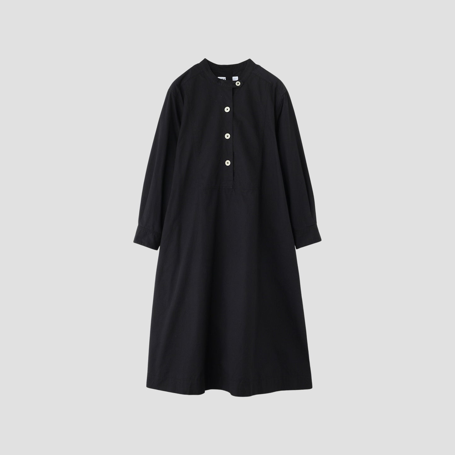 WASHED COTTON POPLIN DRESS