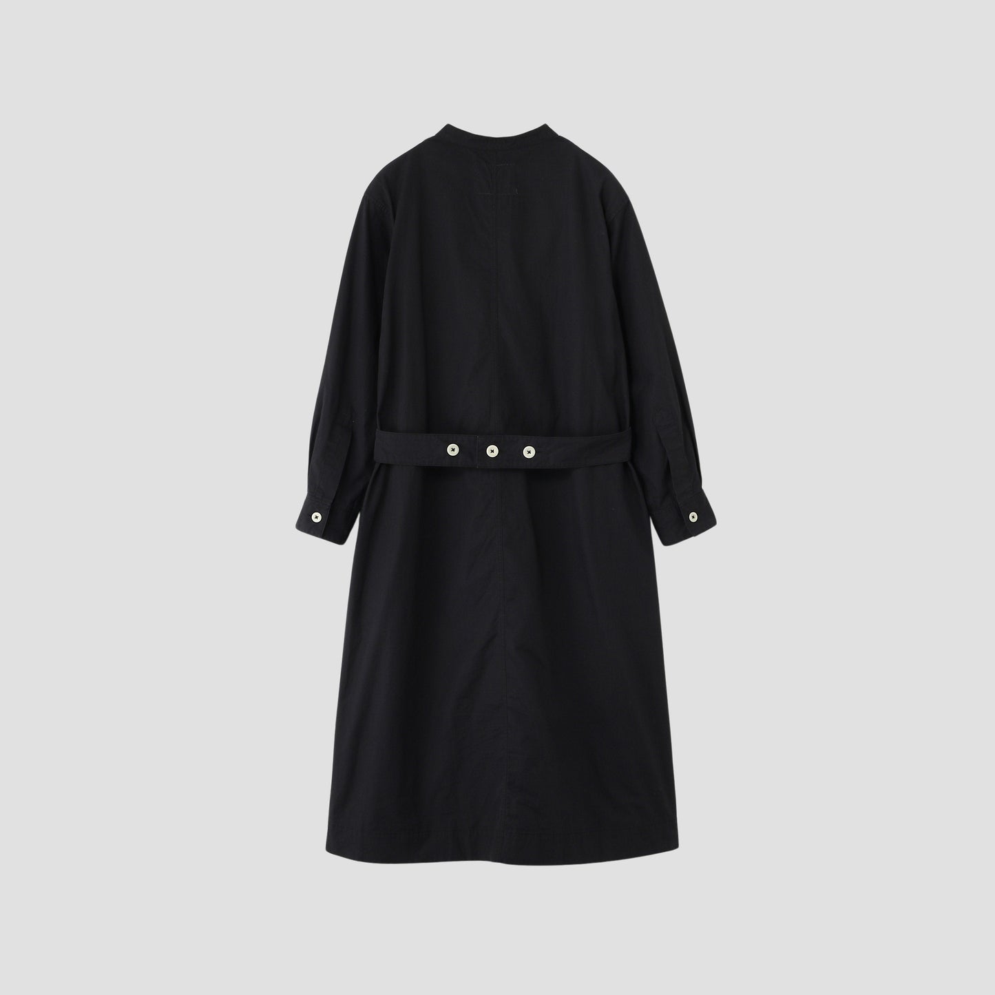 WASHED COTTON POPLIN DRESS