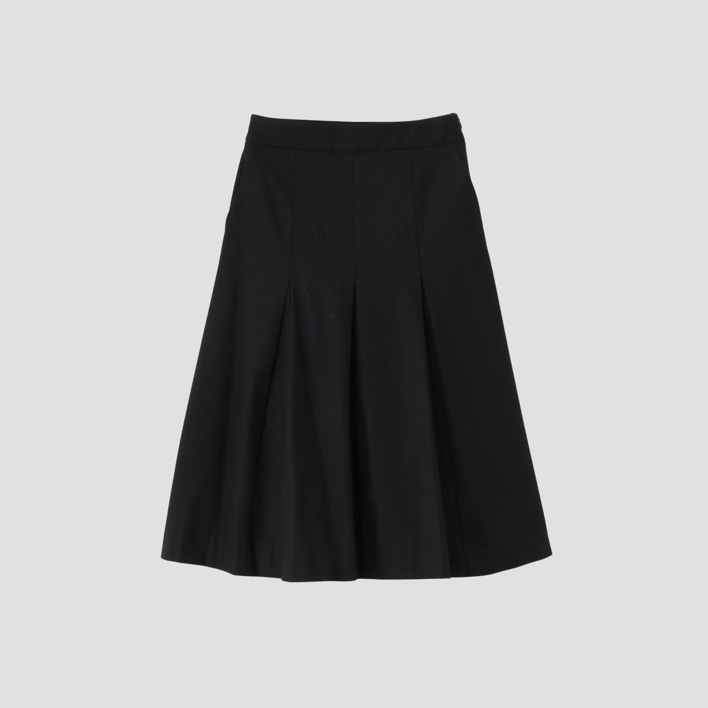 FINE WOOL FLANNEL SKIRT