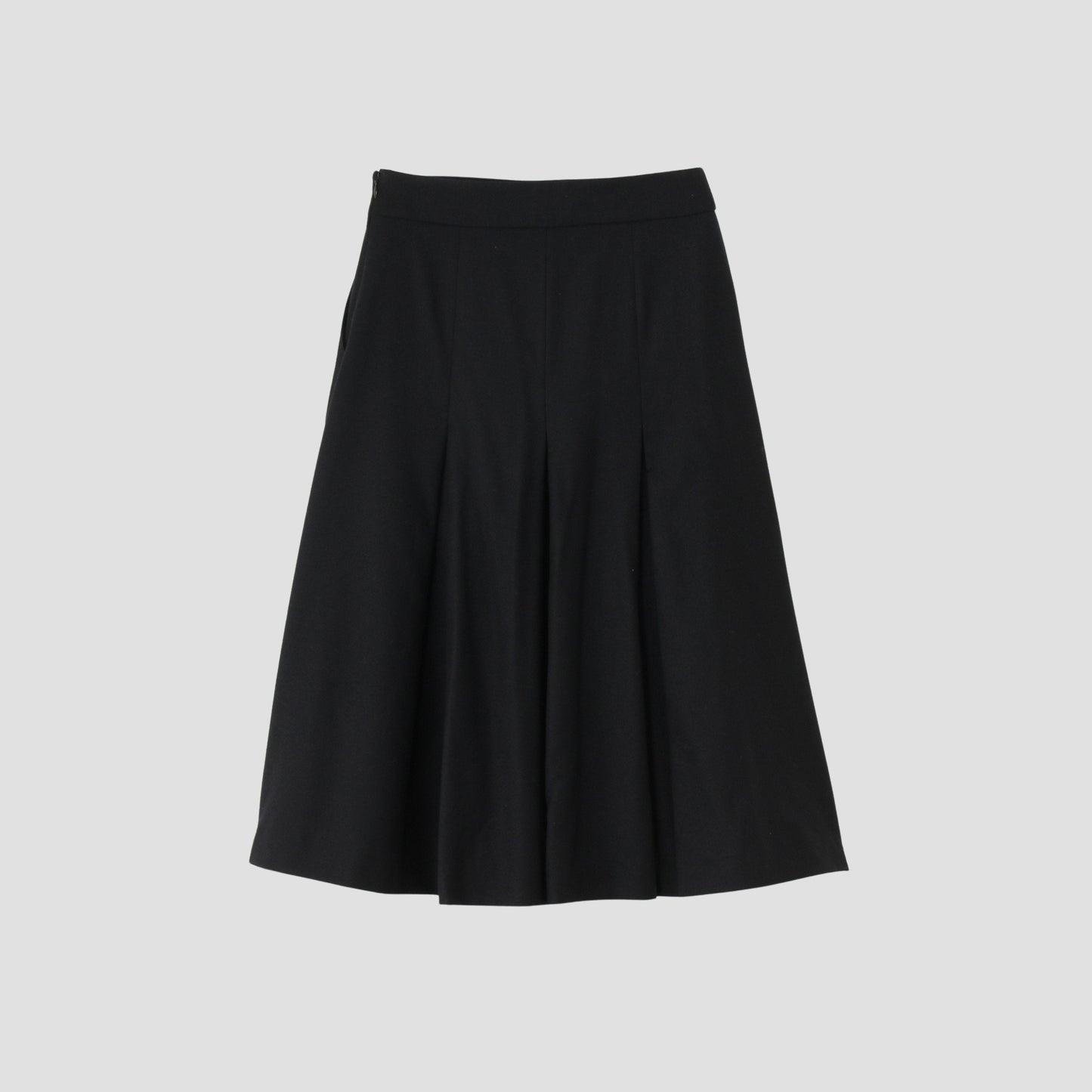 FINE WOOL FLANNEL SKIRT