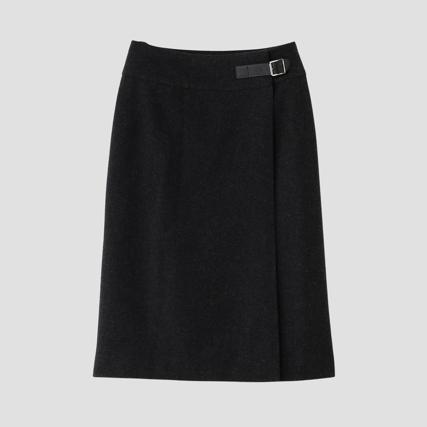 WOOLEN TWILL SKIRT