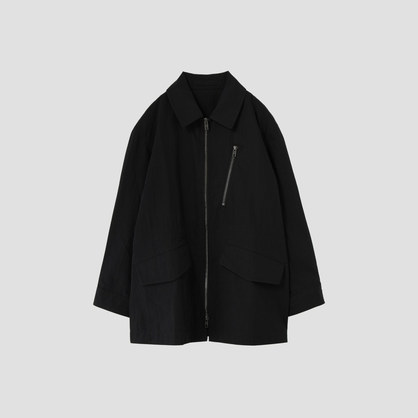 COTTON NYLON POPLIN BLOUSON