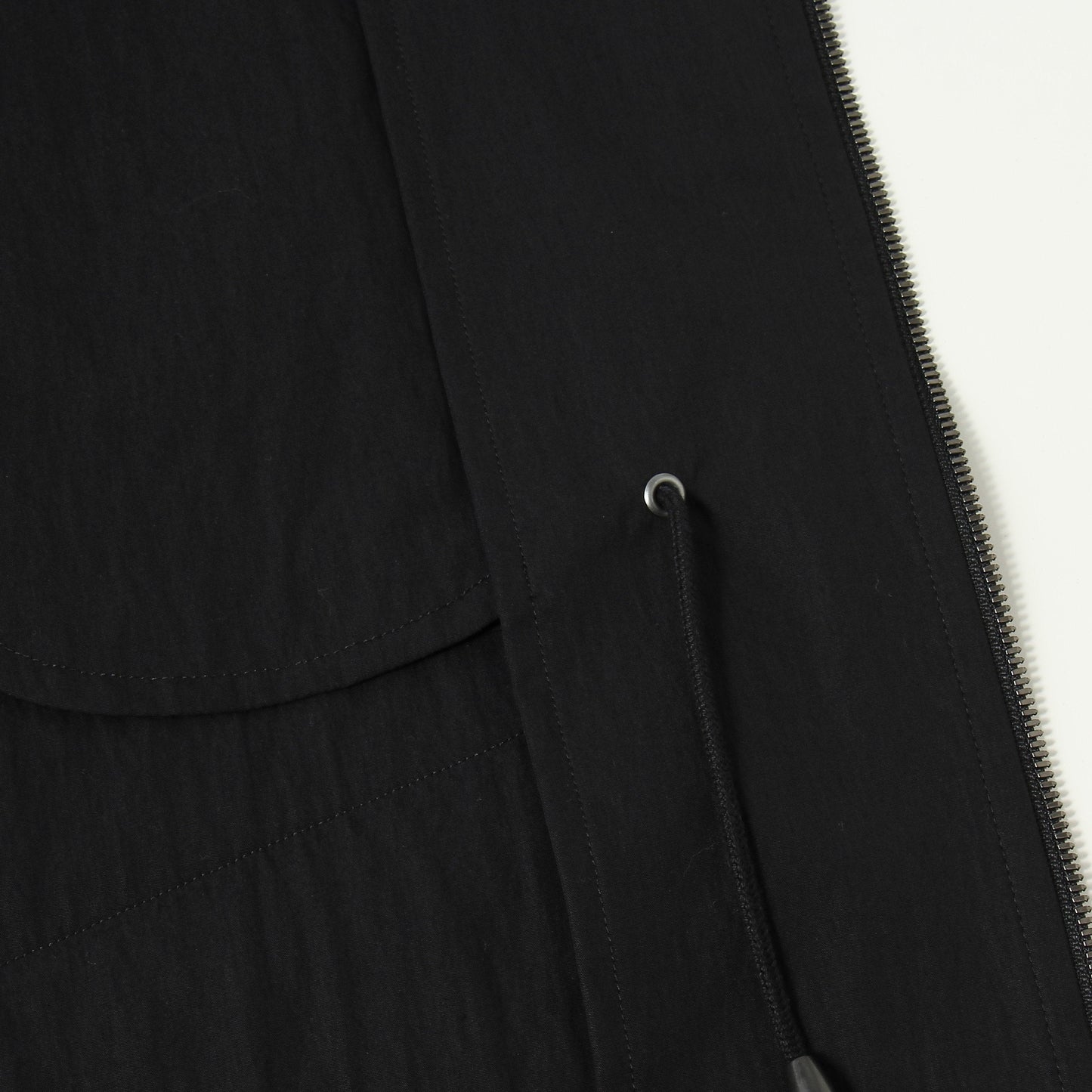 COTTON NYLON POPLIN BLOUSON