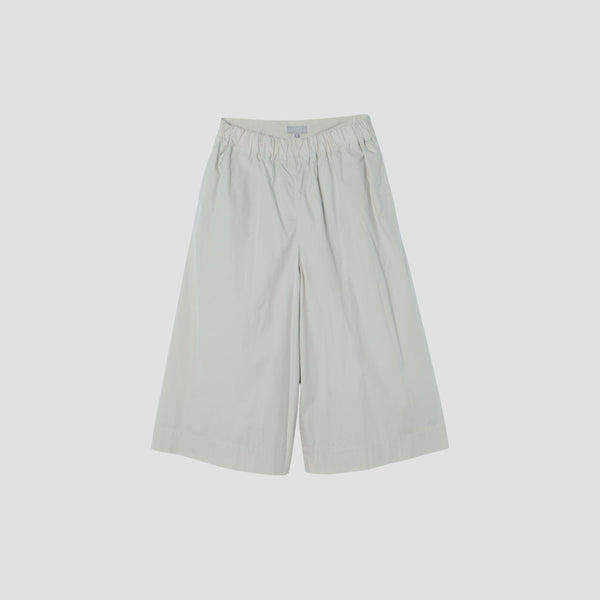 WASHED COTTON POPLIN TROUSERS