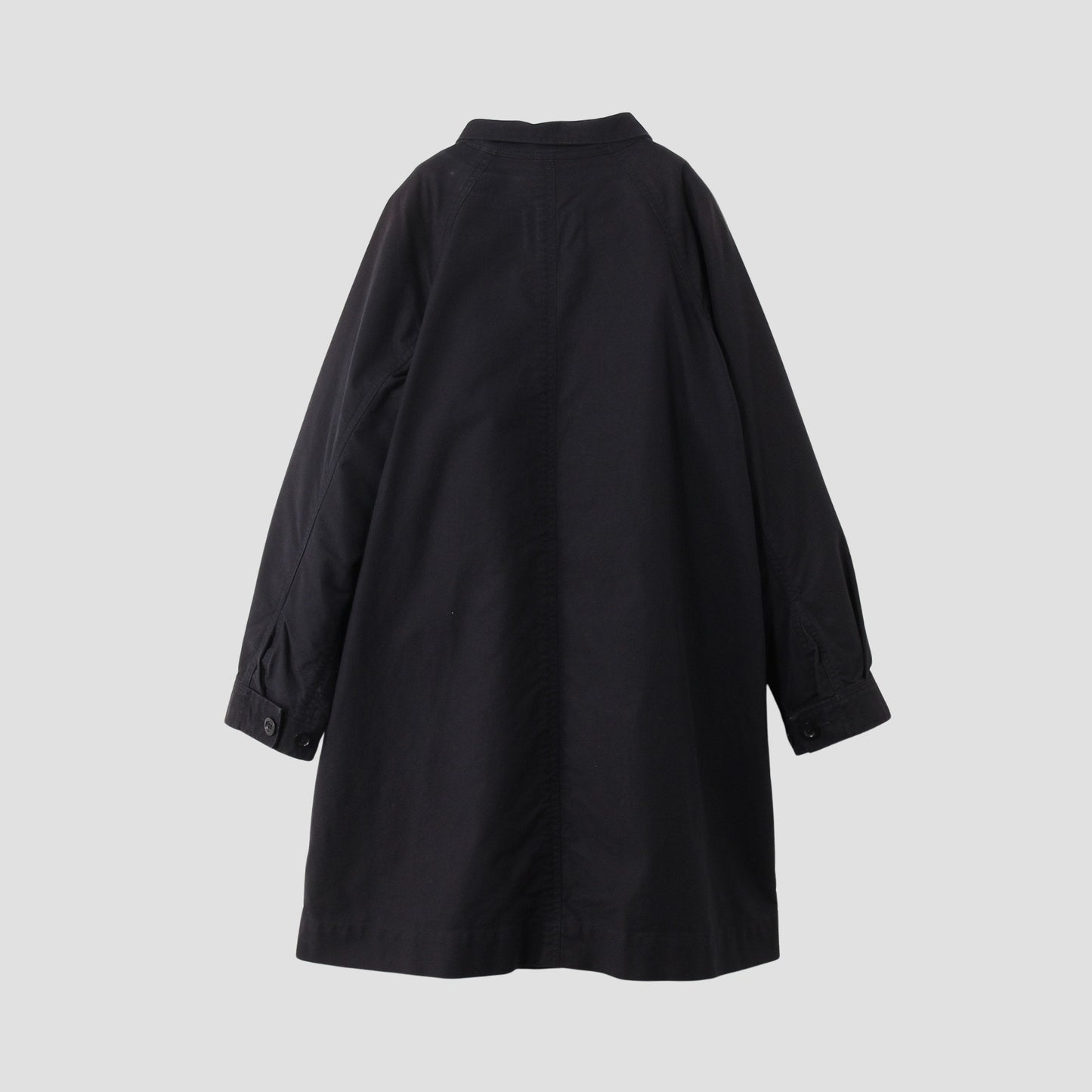 UNEVEN COTTON CANVAS COAT