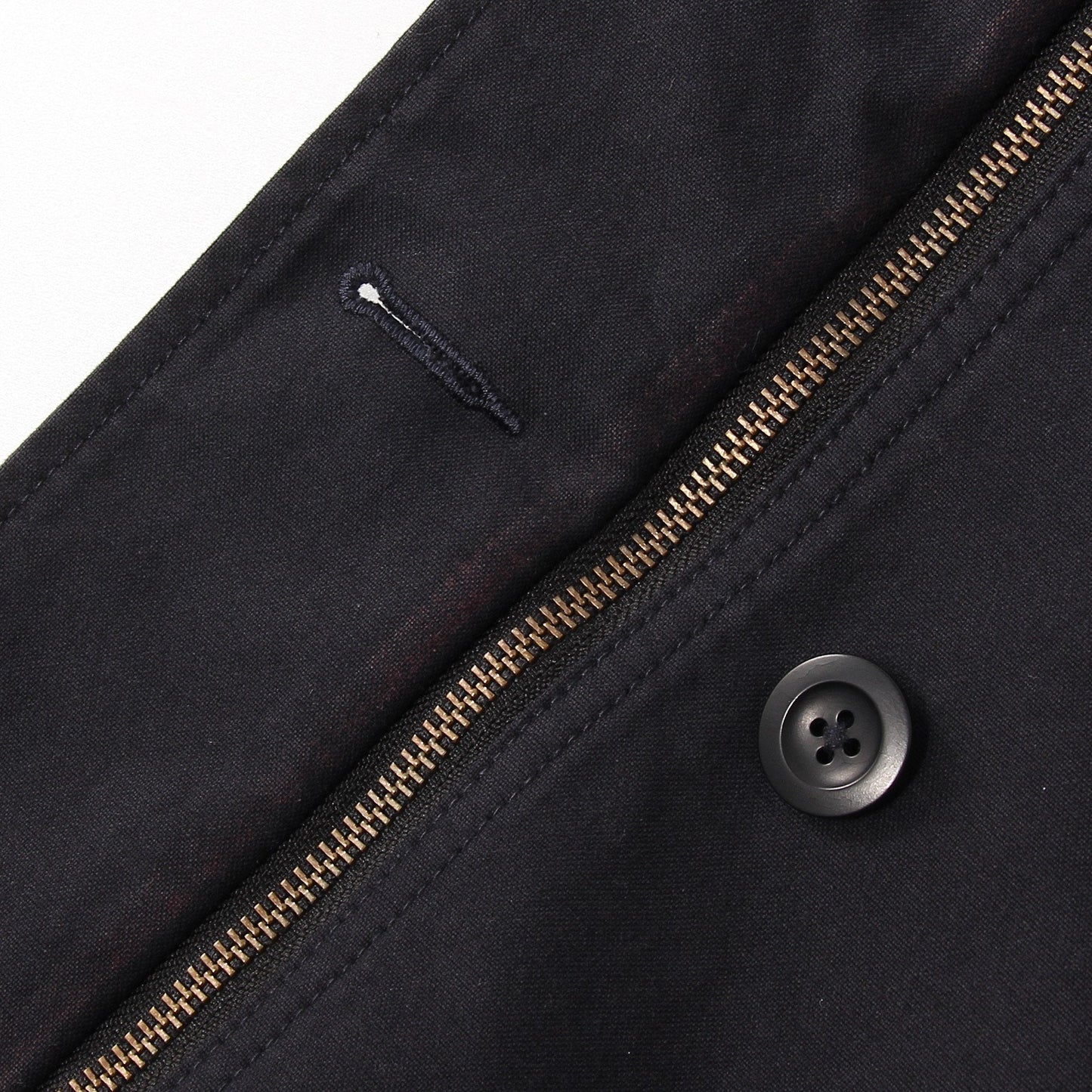 UNEVEN COTTON CANVAS COAT