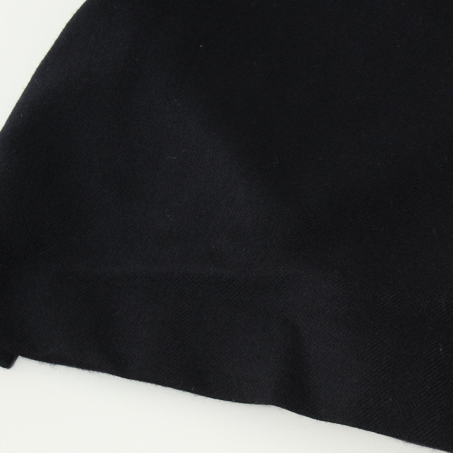 SOFT HERRINGBONE WOOL SKIRT