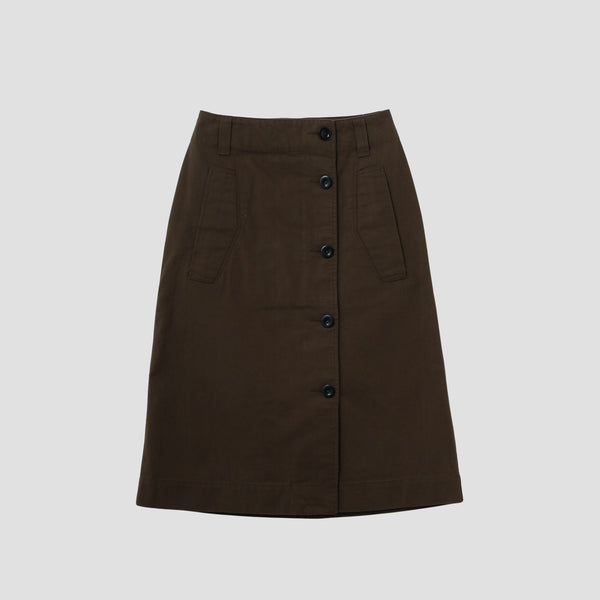 WORKWEAR COTTON TWILL SKIRT