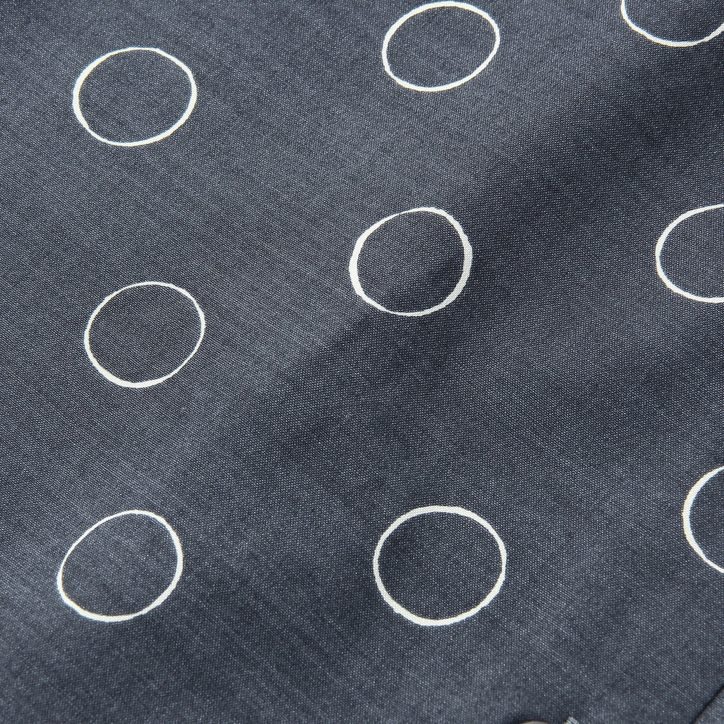 OUTLINE SPOT SILK DRESS