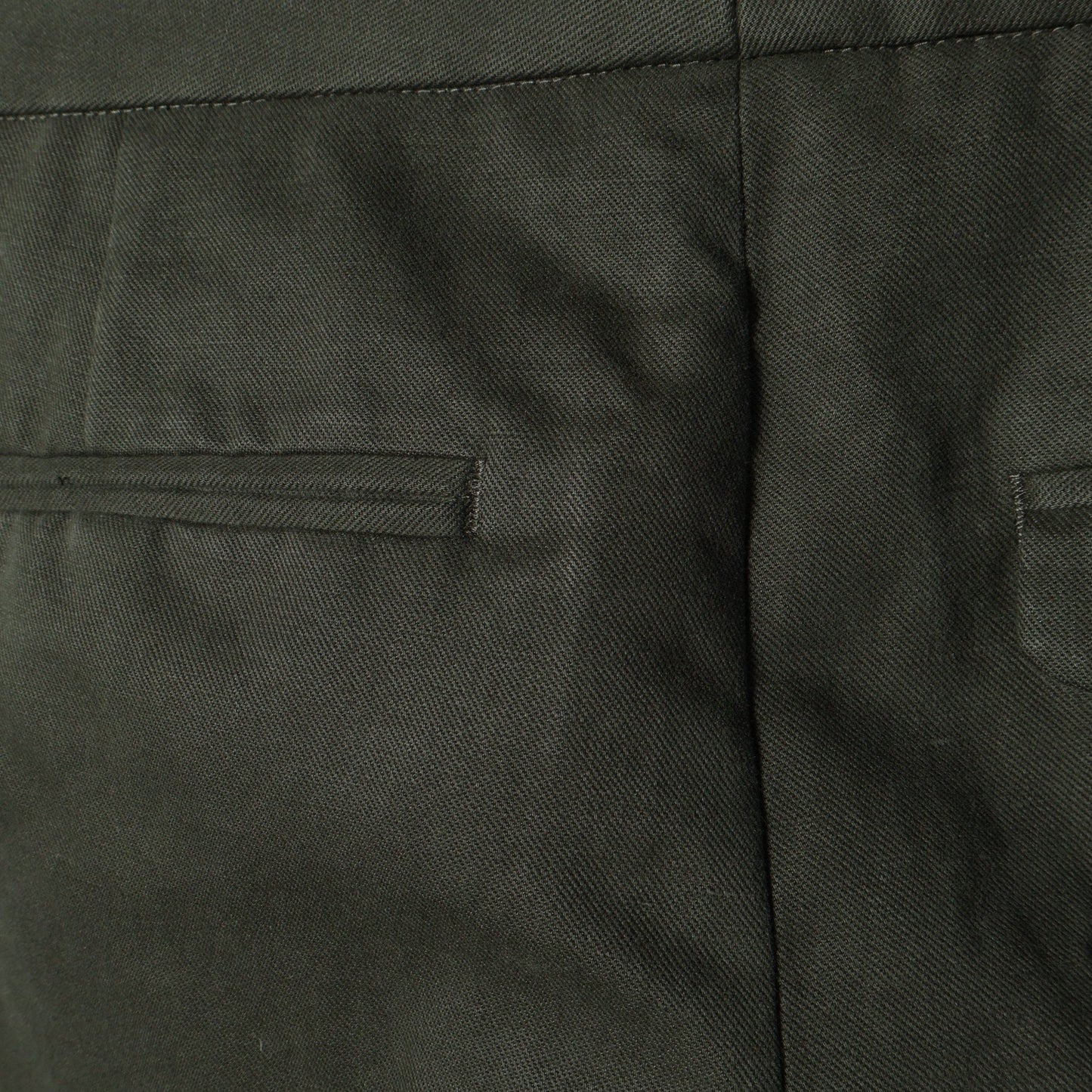 BRUSHED COTTON LINEN TROUSERS
