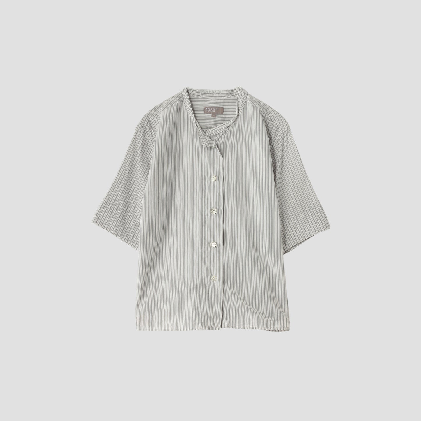 STRIPE FINE COTTON SHIRT