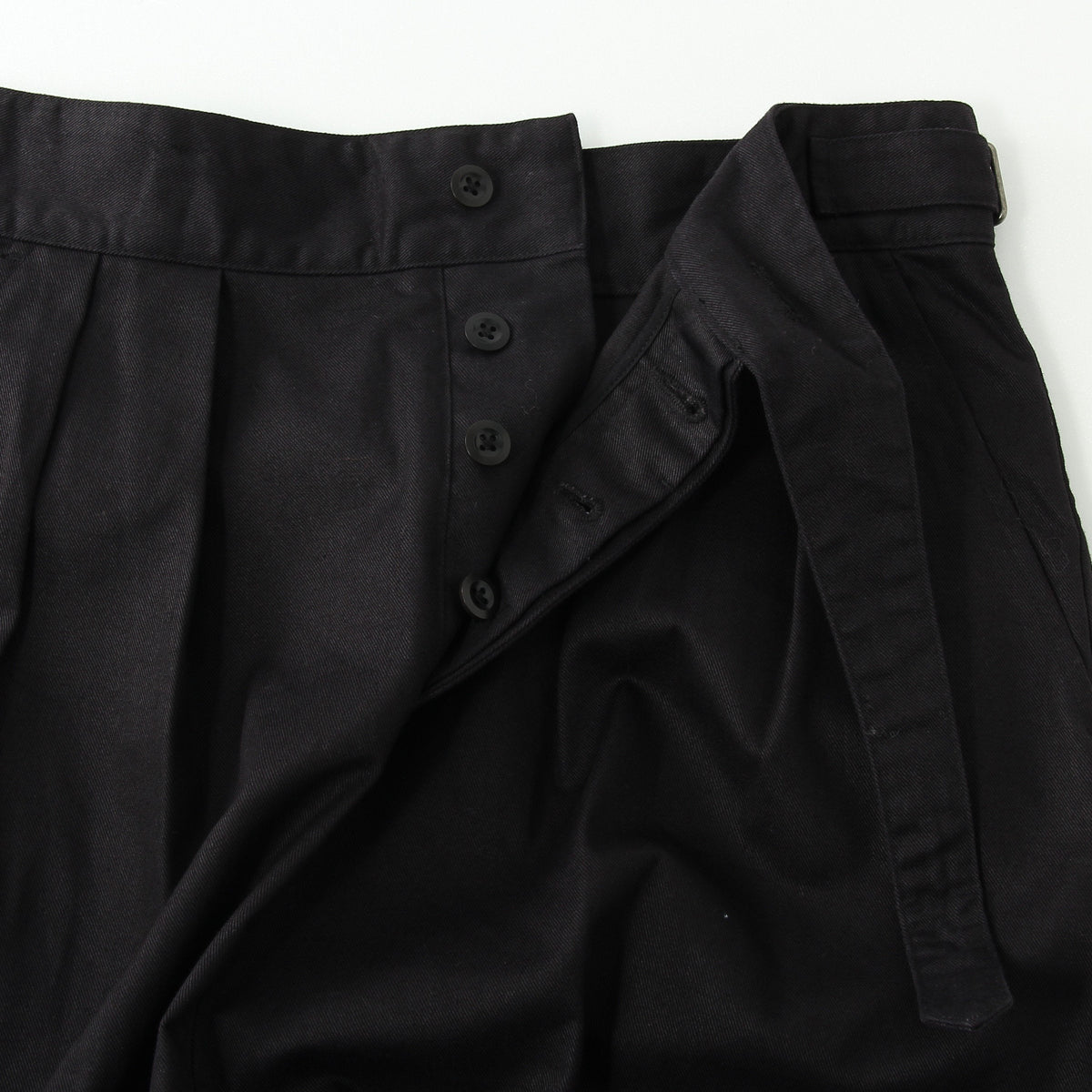 JAPANESE COTTON LINEN DRILL SKIRT