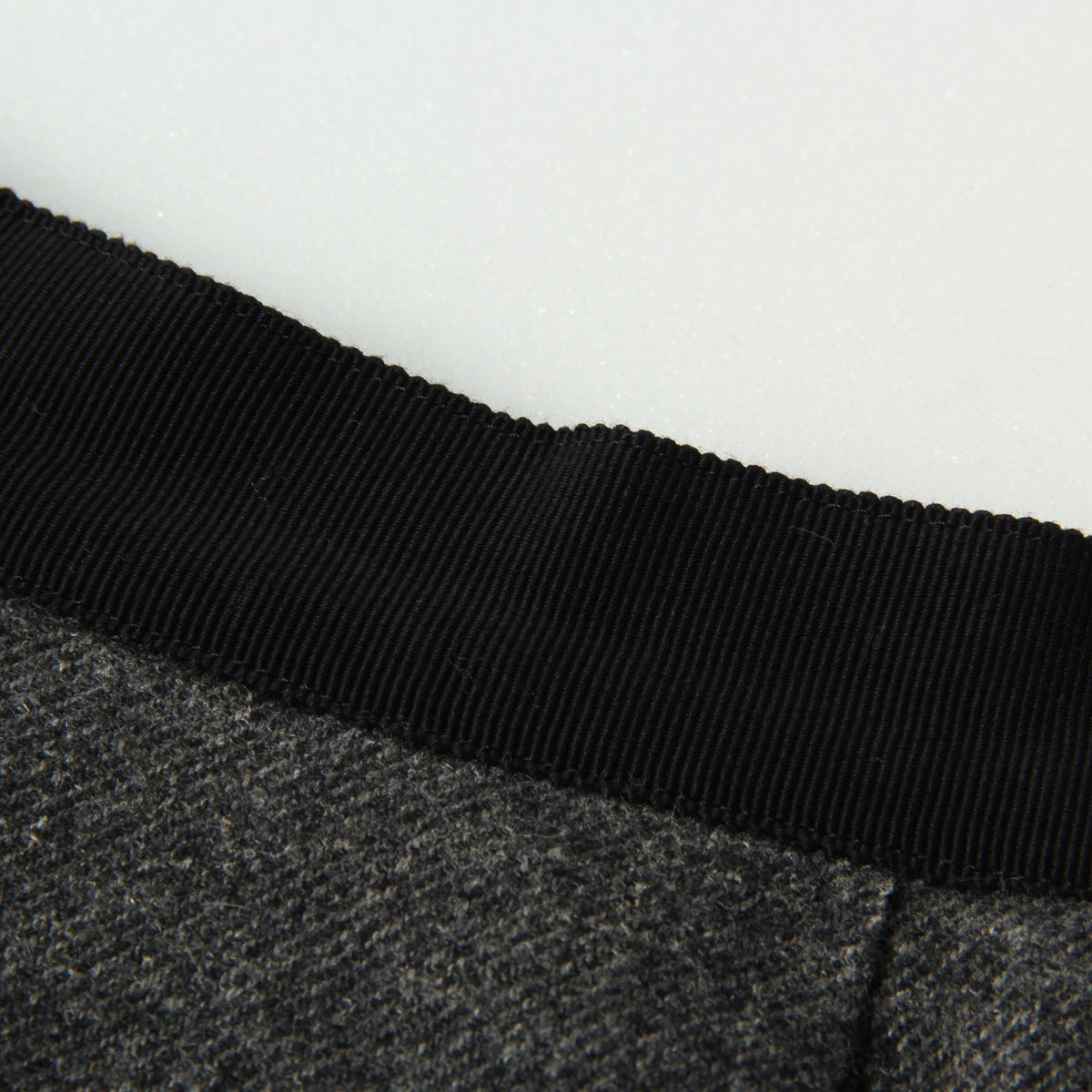 WOOL LINEN TWEED SKIRT