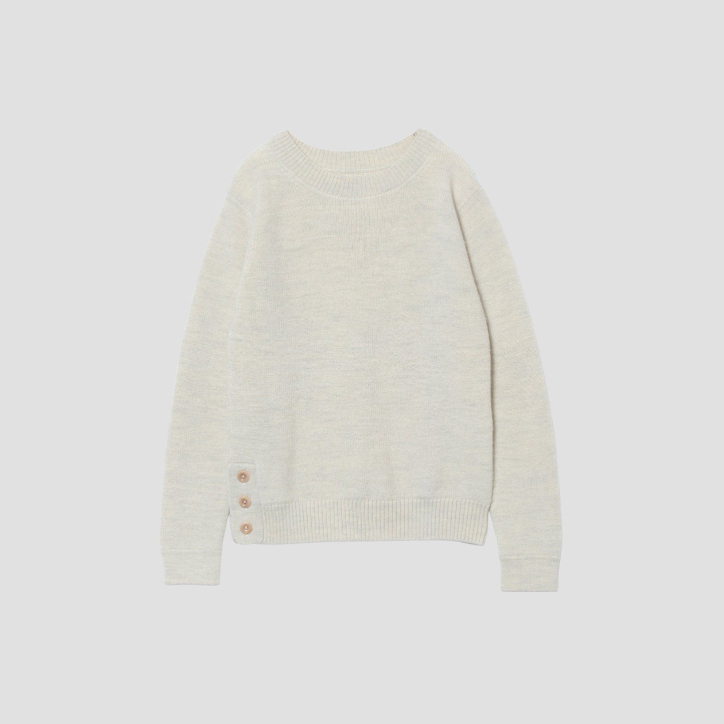 DRY WOOL RIB KNIT