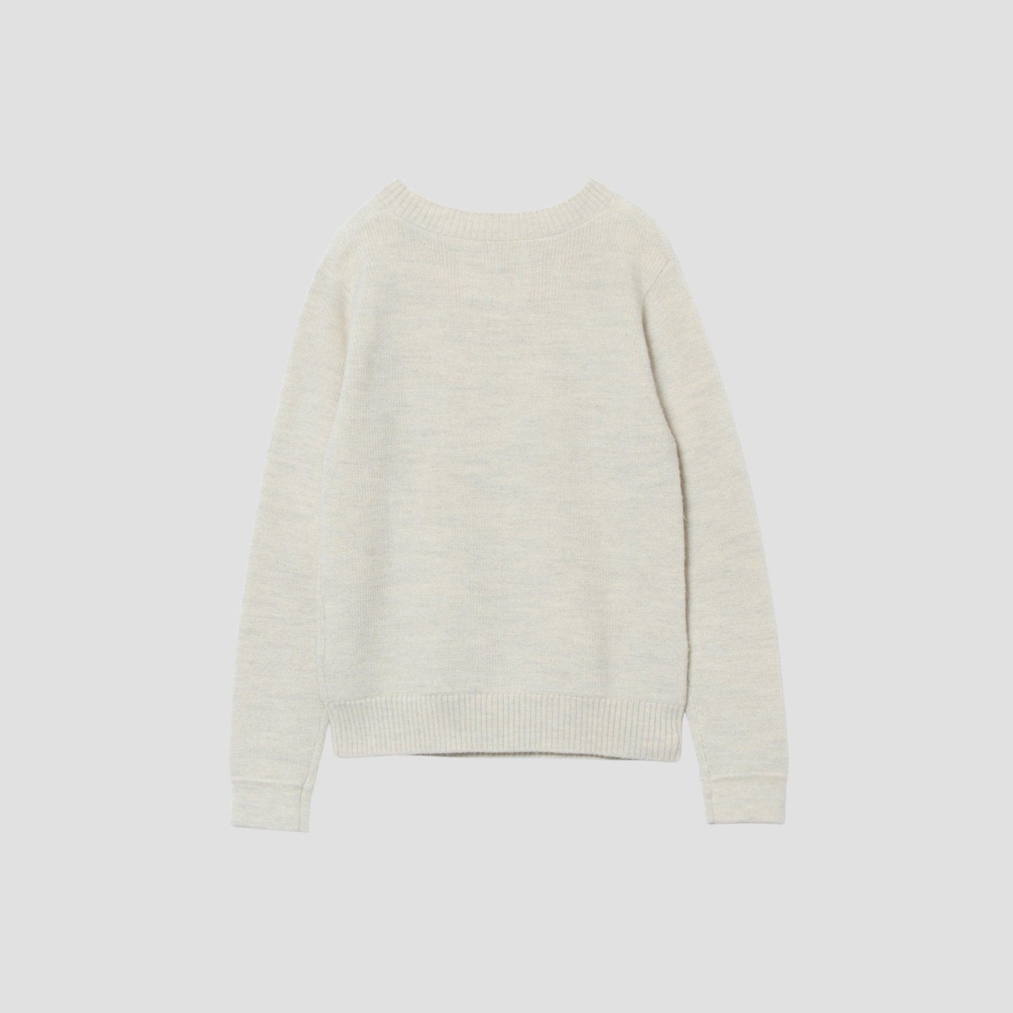 DRY WOOL RIB KNIT