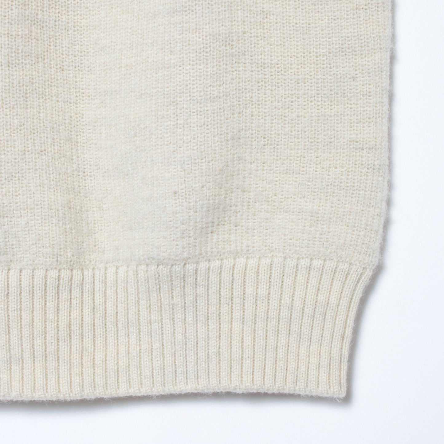 DRY WOOL RIB KNIT