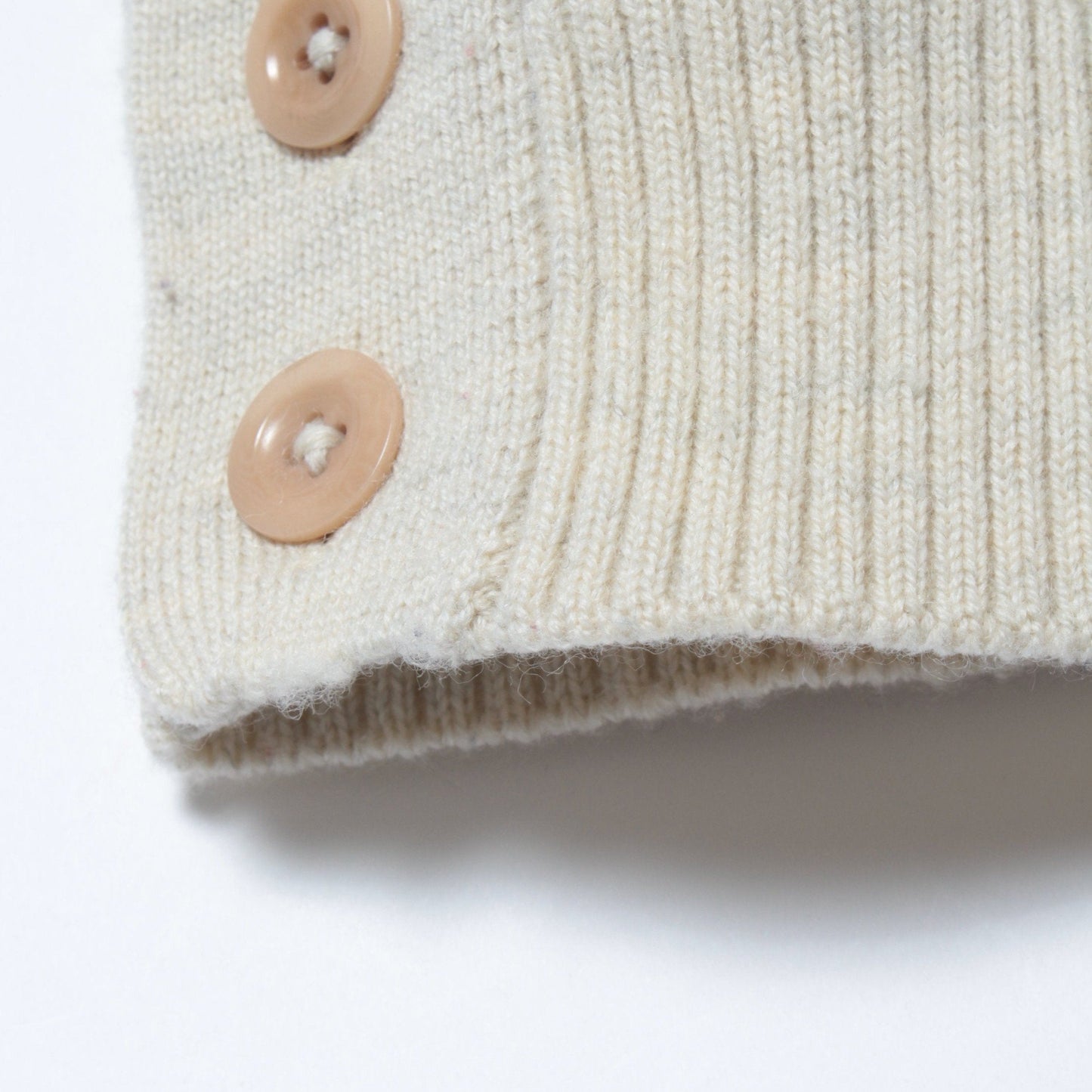 DRY WOOL RIB KNIT