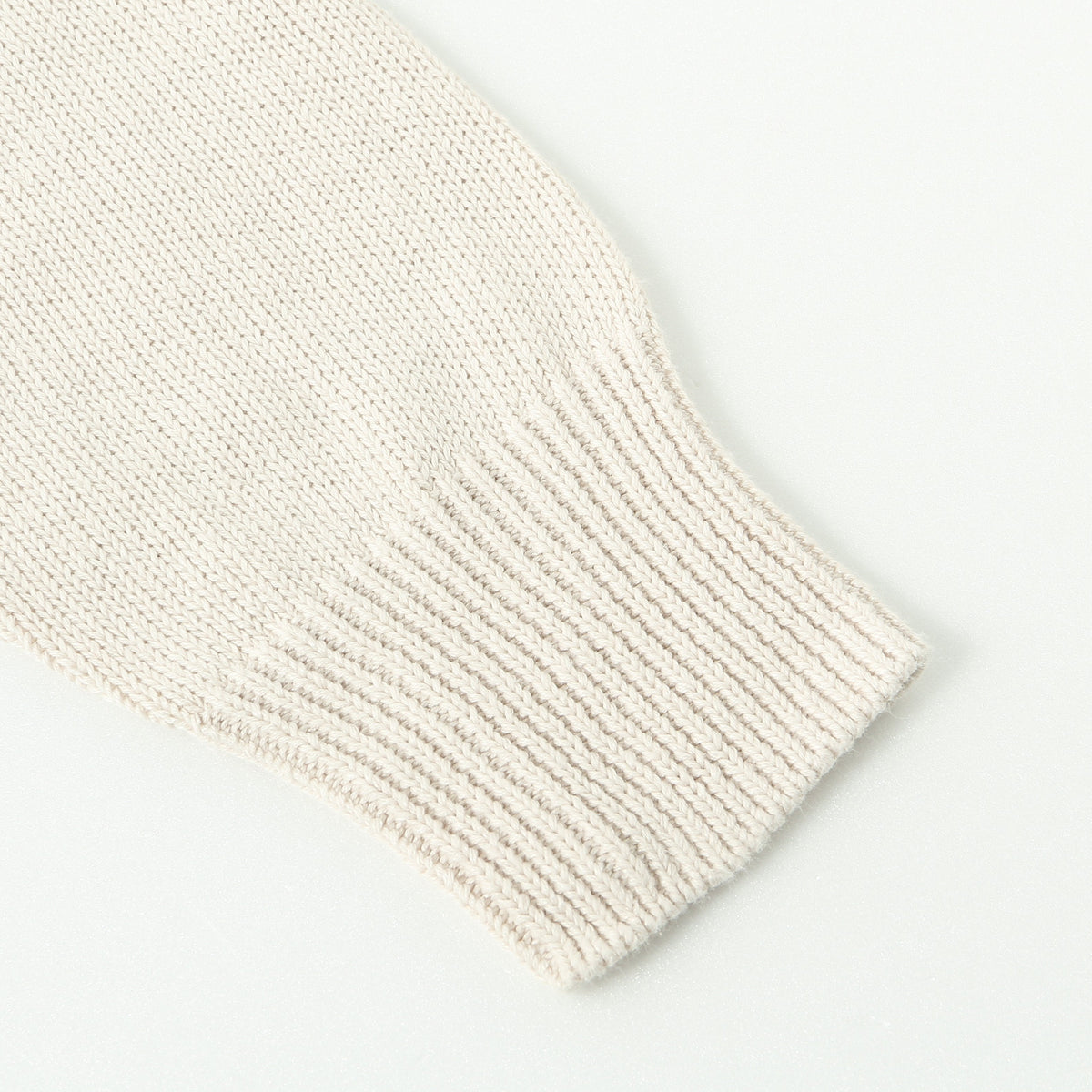 CONTRAST COTTON LINEN KNIT