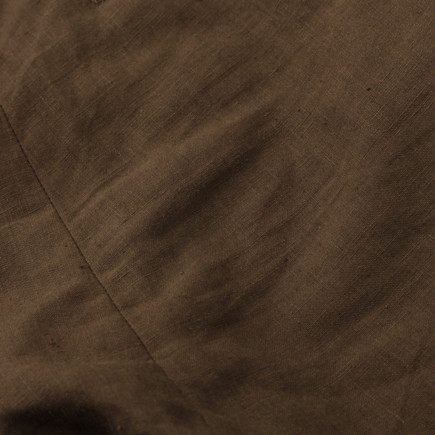 DENSE FINE LINEN POPLIN TROUSERS