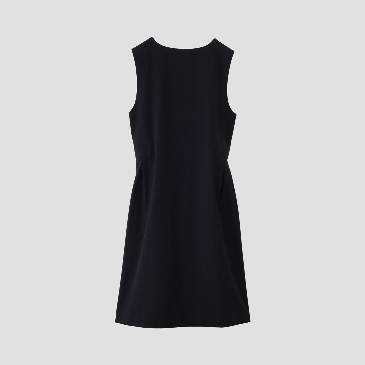 WOOL COTTON PLAINWEAVE DRESS