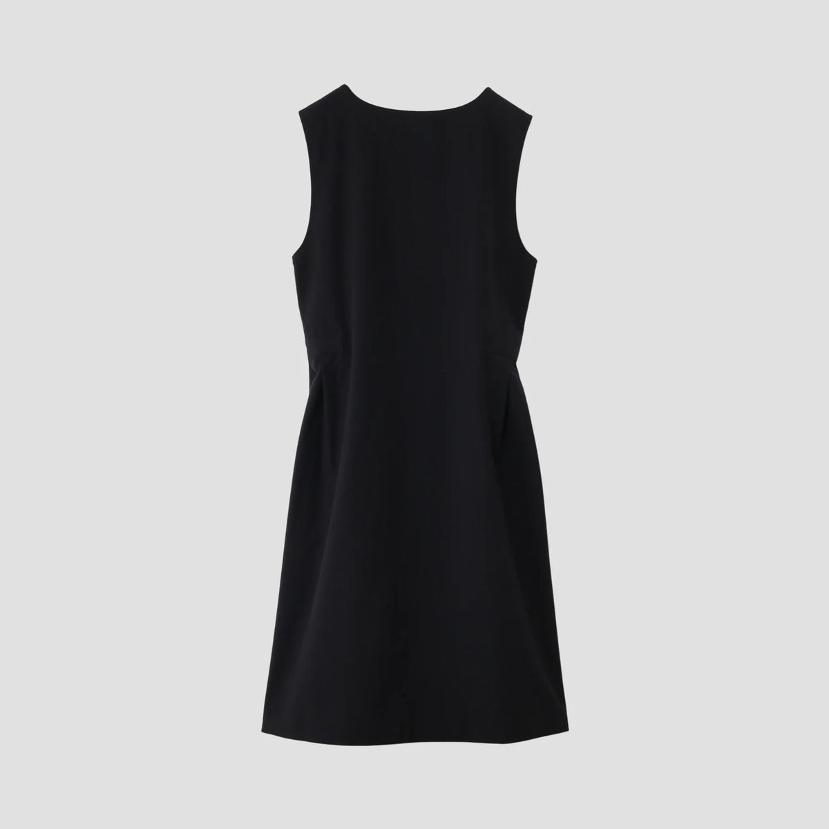 WOOL COTTON PLAINWEAVE DRESS
