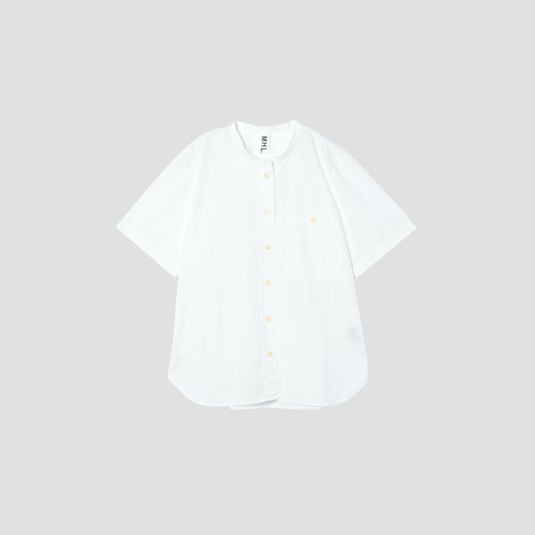 GARMENT DYE BASIC POPLIN SHIRT